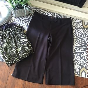 Brown Dress Capris